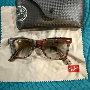 Ray-Ban Plaid Multi-color Sunglasses